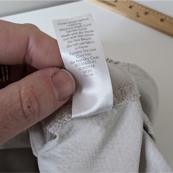 Athleta Trekkie Pant Belted Hiking Rip Stop Women’s Size 8 - Picture 4 of 13